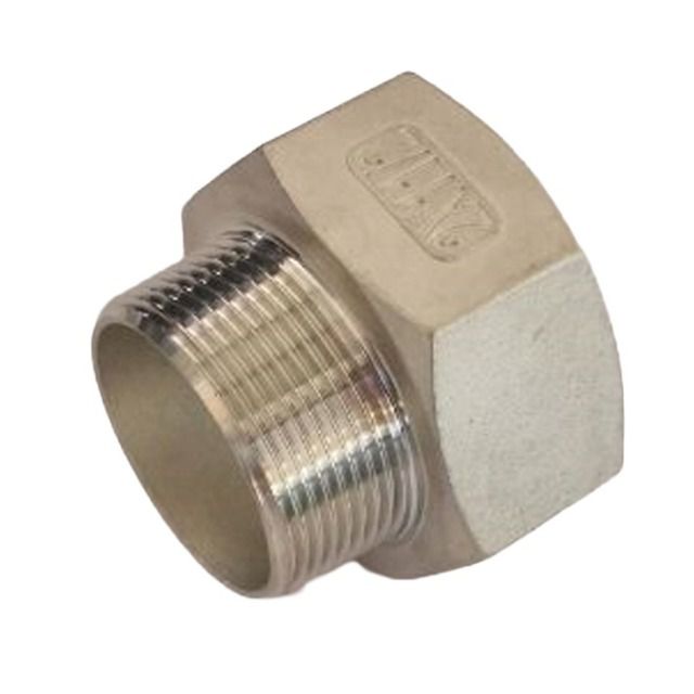 Raccord de réduction F/M
3/4" x 1/2"
Acier inoxydable (1.4408)