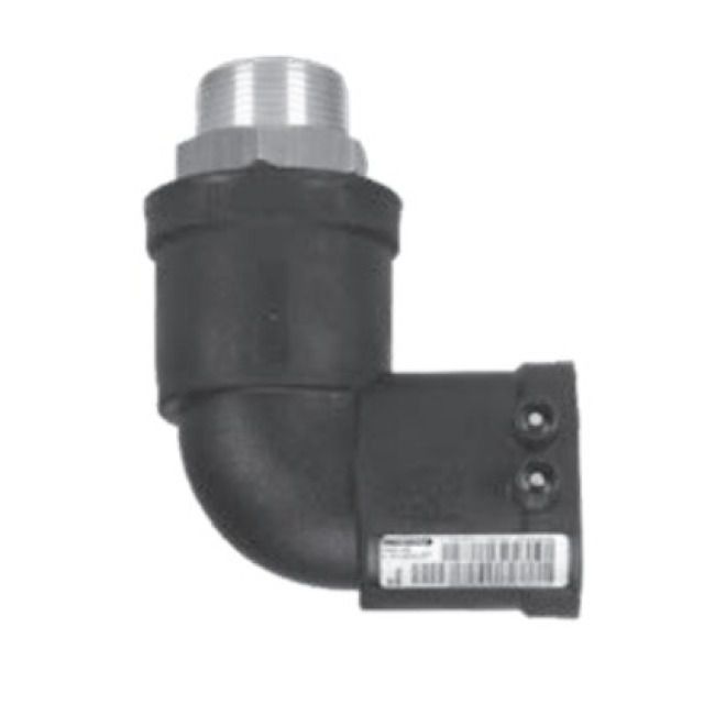 UEBERG.WINKEL 90° INOX  M.AG
616515   90° AG    63 / 2"