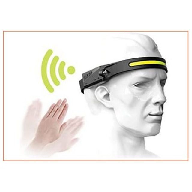 TOMAC Lampe frontale et de
casque à LED
avec accumulateur et capteur