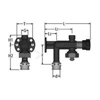Optiflex-Flowpress-Robinet combiné, 84227