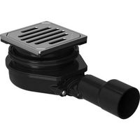 Geberit PE-HD, Grille-avaloir Varino, horizontal