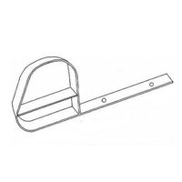 Petit Pare-neige pour toiture ardoise naturel