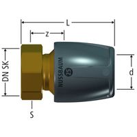 Accouplement rapide avec écrou Optiflex-Profix, 85153