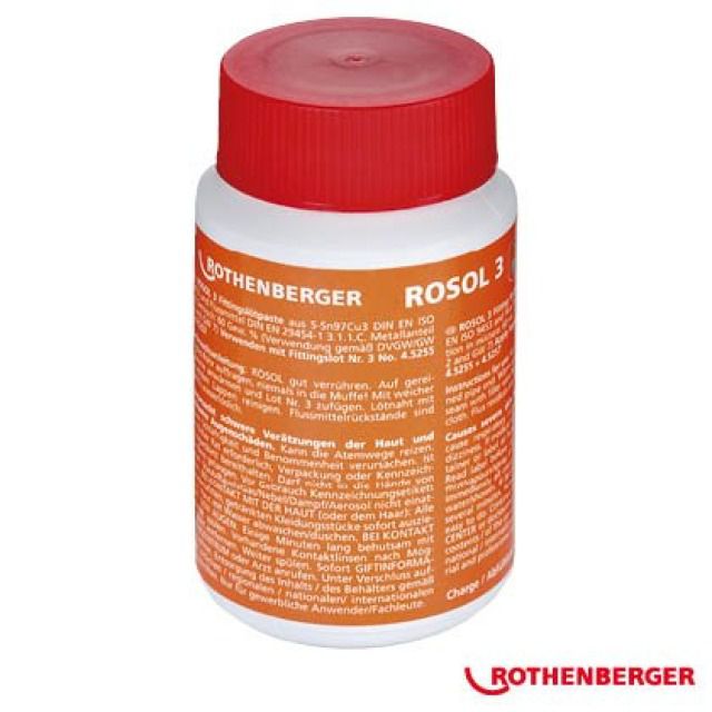 ROTHENBERGER ROSOL  3
4.5225   LOETPASTE      250 GR