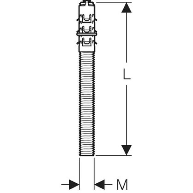 SET GEWINDESTANGEN
650.402 SET A 2 STK     200 MM