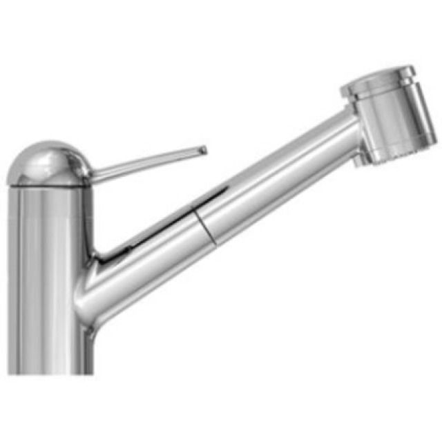 Mélangeur d'évier MILOR
S 225 mm goulot orientable
douche extensible réglable
groupe acoustique I
Coloris: chromeline