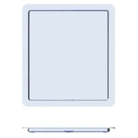 Nussbaum 70030 plaque de recouvrement neutre pour carrelage ou parement