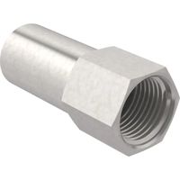 Geberit Mapress Raccord intermédiaire acier inoxydable avec filetage intérieur et extrémité à emboîter