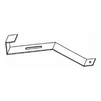 Clip de toiture Universel (étroit)