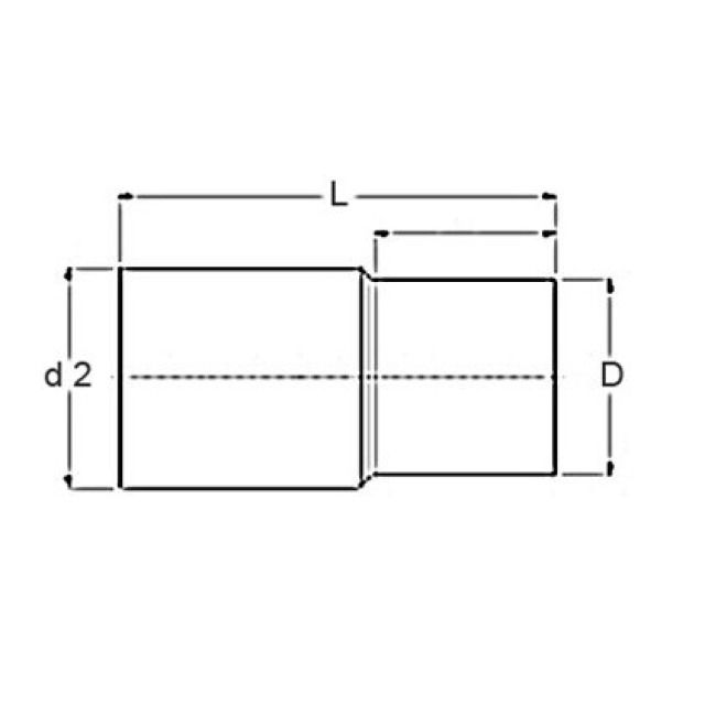 TUBE COMBINE ACIER-ZINGUE 54-2
STEELPRESS ART. 375.200.054
