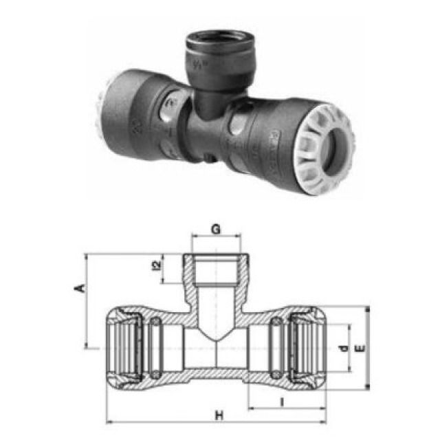 PLASSON T-STUECK-T90° MIT IG
1014            25 X 3/4" X 25"