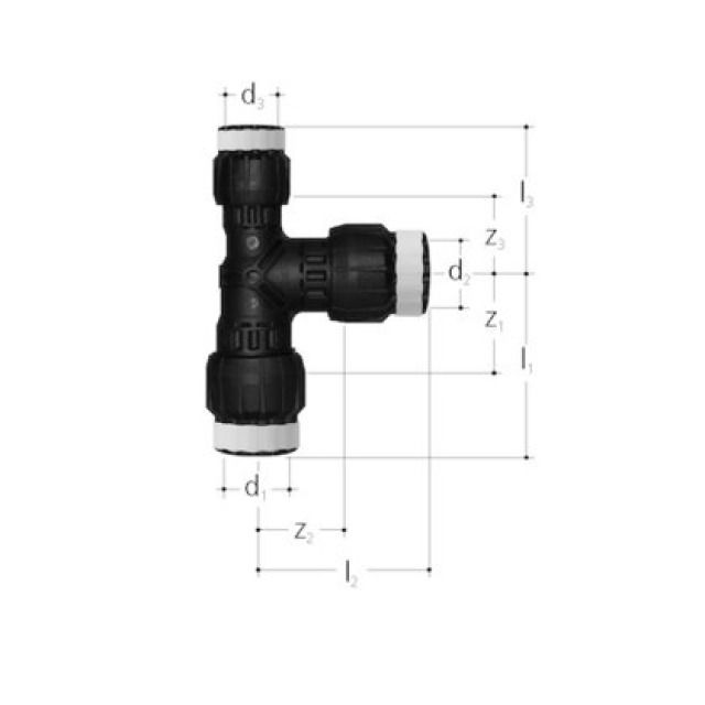 MT T-STUECK REDUZIERT
4652.220       26 - 20 - 26 MM