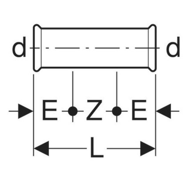 MPF-H SS LANGMUFFE VERZINKT
22111                   108 MM