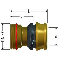 Pièce intermédiaire pour accouplement rapide Optiflex-Flowpress, 84252