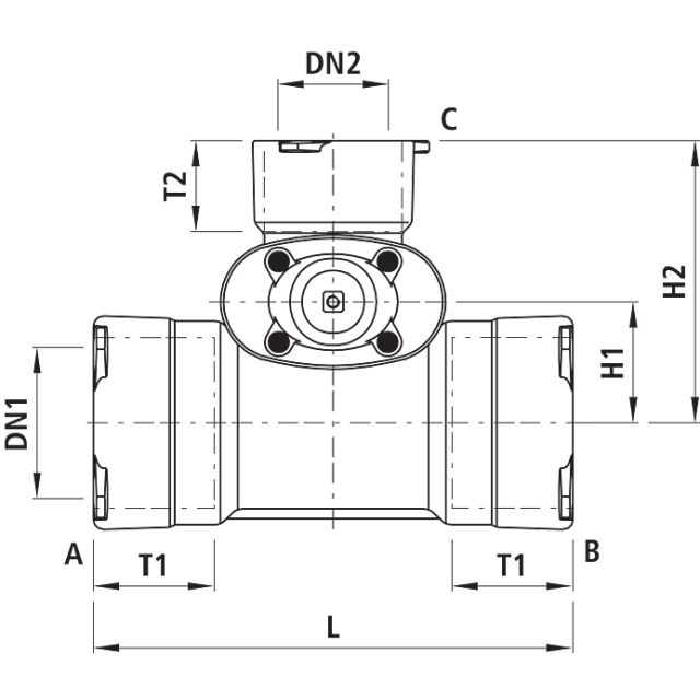COMBI-T BAIO DN 150/150 4370