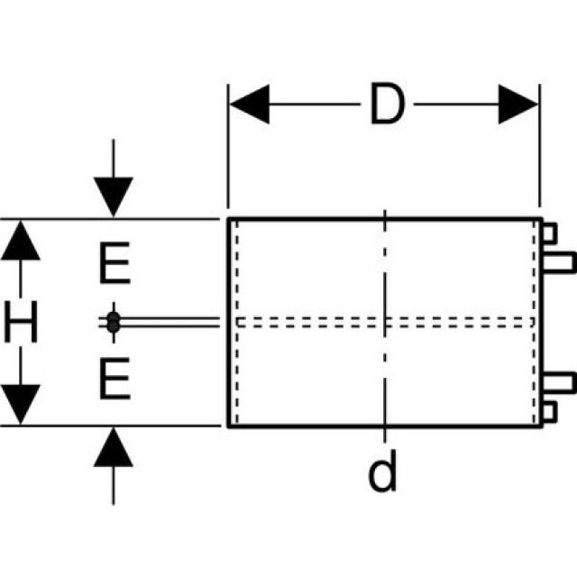 GEBERIT PE MANCHON THERMIQUE
370.775 AVEC INDICATEUR 200 MM
