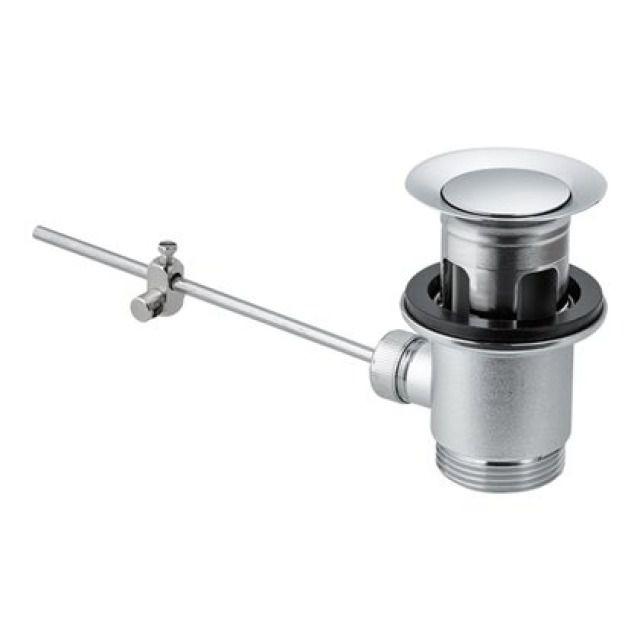 Soupape d'écoulement
avec bouchon et tige
pour mélangeur de lavabo SWAP/Citypro
Coloris: chromé