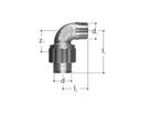 JRG Sanipex, 5522, Coude, avec filetage extérieur