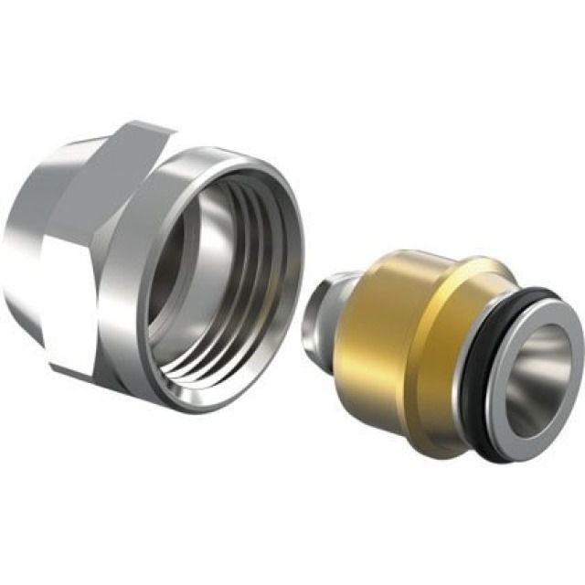 Klemmringverschraubung, 2-tlg.
20/2.5 - 3/4 Eurokonus