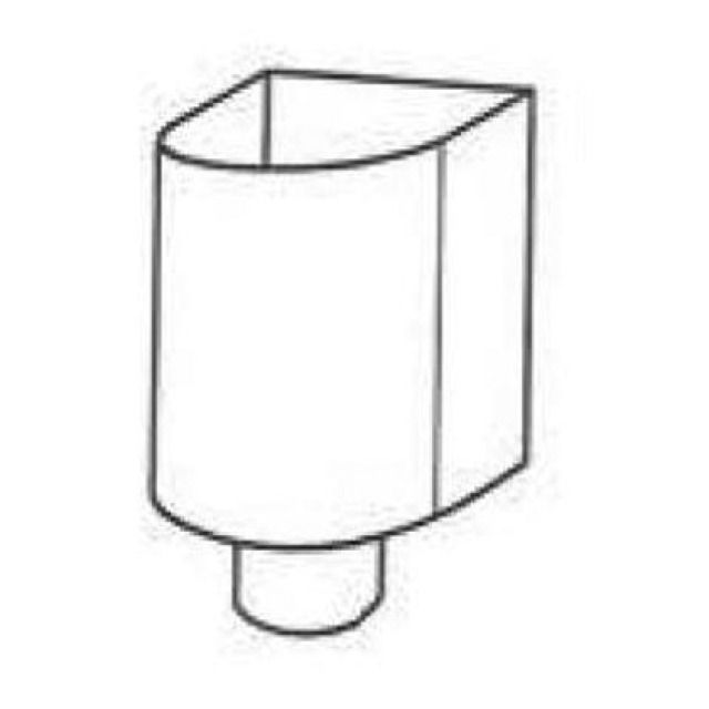 BOÎTE D'ATTENTE UGINOX DEMI-RONDE
TYPE MODERNA 155 DIAM. 100 MM