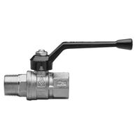 Robinet à boisseau sphérique avec levier en aluminium M/F