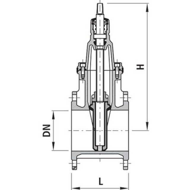 VANNE BRIDES HAWLE
4017   PN25   DN  100