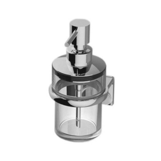 Distributeur de savon CHIC 14
0,2 litre
récipient en verre clair
Coloris: chromé