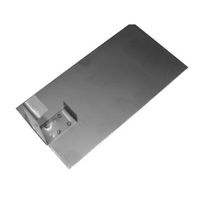 Support pour cornière de gravier avec plaque pour baguettes de gravier