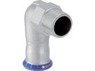Geberit Mapress Equerre intermédiaire 90° acier inoxydable avec filetage extérieur