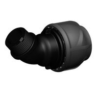 IJOINT, Coude de transition 45° avec filetage mâle
