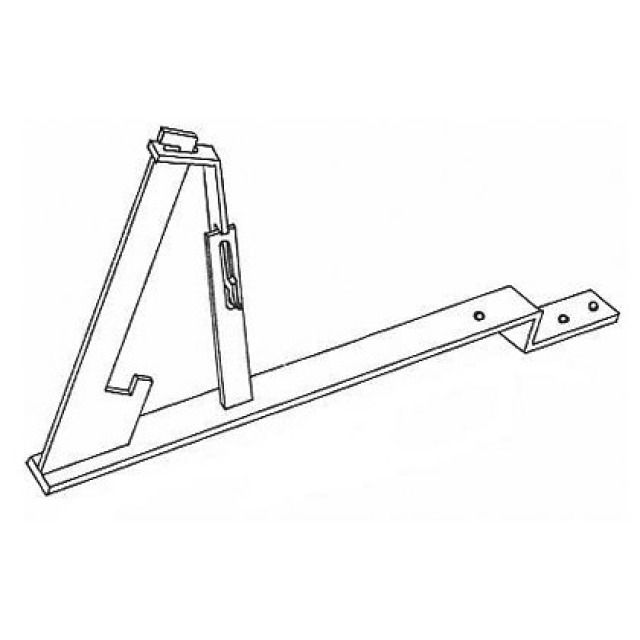 GITTERSCHEEFANGSTUETZEN ABGEKR
FEUERVERZINKT            20 CM