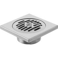 Geberit, Grille-siphon pour douche, grille fentes 10 x 10 cm