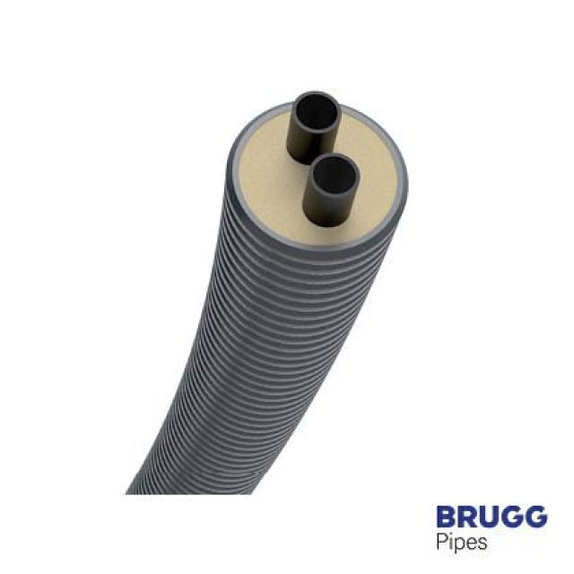 BRUGG Pipes FLEXSTAR DUO Rohr
Wärmepumpenleitung Heizung
40+40 / 125 / 20m
