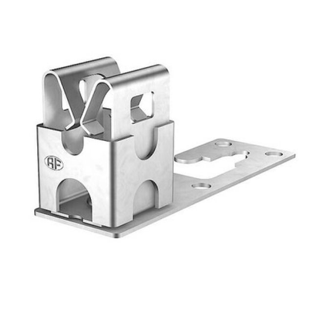 AF LEIT.HALT.FLACHET.    CR-NI
225.011.002 QUAD.      6-10 MM