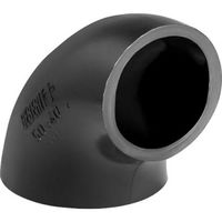 Geberit PE-HD, Coude 90° réduit, sans branche