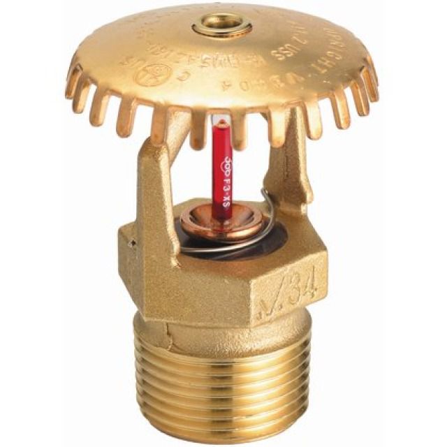 Sprinkler FL-QR/ST Model V3404
Schnelle Auslösung
stehender Sprinkler
Ausführung: verchro. 3/4" NPT
K160 / 68° Grad
3 mm Glas