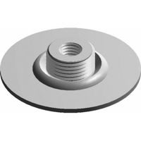 Plaque de base Pipex Inox, ronde