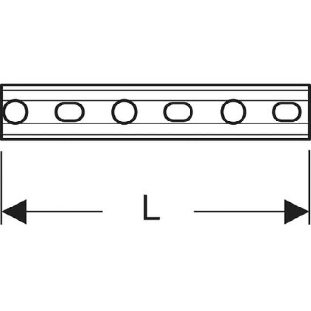 GEBERIT-TRAGSCHIENE VZ L=5 M
363.863        250 - 315