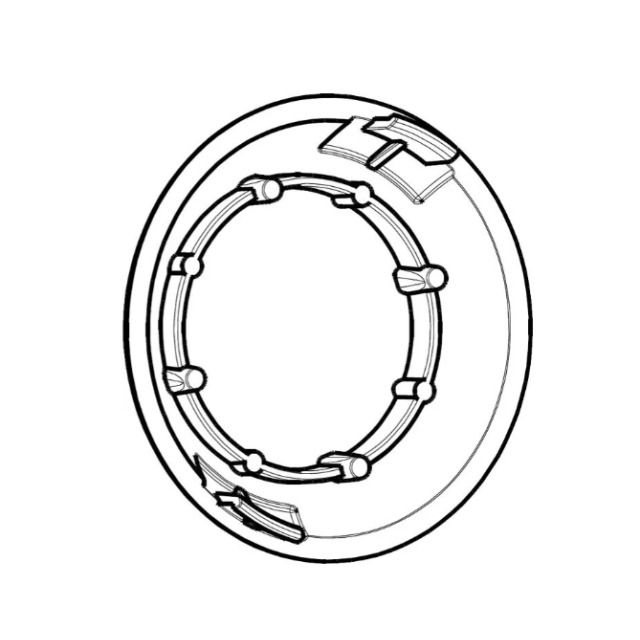 Plaque MILOR II
D 51.5 MM