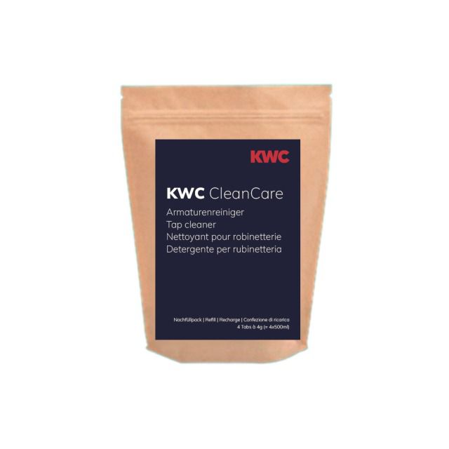 Nettoyant robinets KWC CleanCare
1 sachet de 4 comprimés