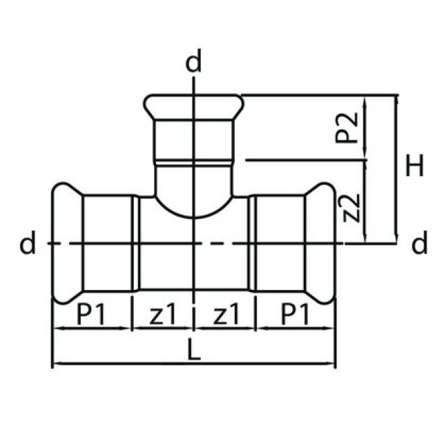 Profitec PressSteel
Press-T-Stück, egal, 15mm