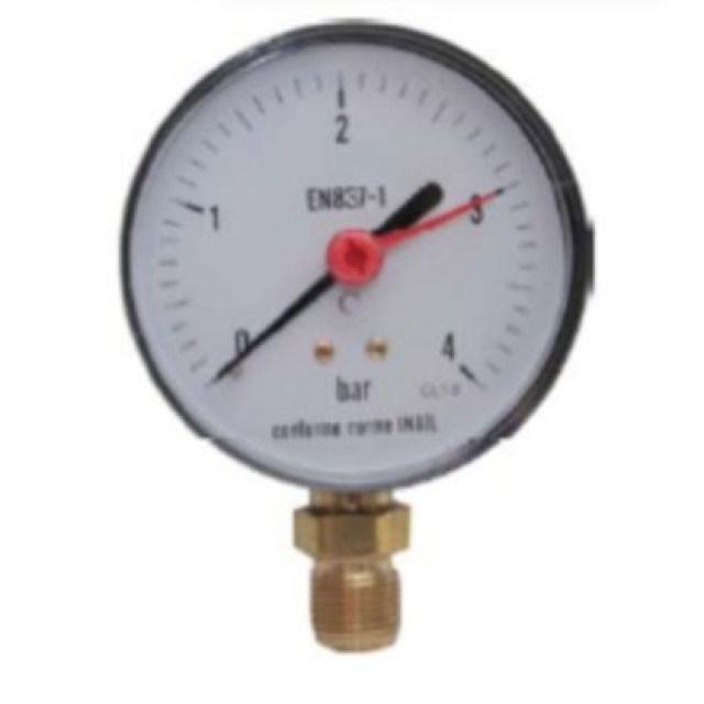 Manomètre connexion radiale
3/8" D80 10bar