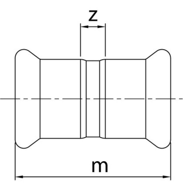 PROFITEC PRESSINOX - FIG. 1
MANCHON 28 MM