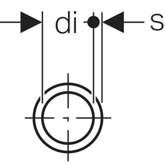 MPF-S ROHRNIPPEL L= 5.0 CM
32050                    15 MM