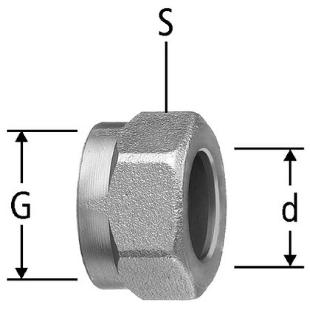 OPTIFLEX-UEBERWURFMUTTER
86098.21      5/8"- 16 MM *AP*