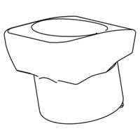 Insert plastique pour KWC DOMO