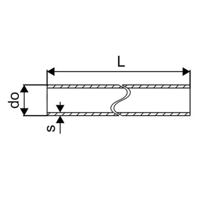 GF Uponor
MLC tube en barre S 90x8,5 5m