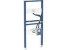 Geberit Duofix pour lavabo, 130 cm, robinetterie murale électronique avec boîtier à encastrer pour commande