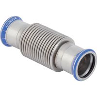 Geberit Mapress Compensateur axial acier inoxydable avec manchons à sertir