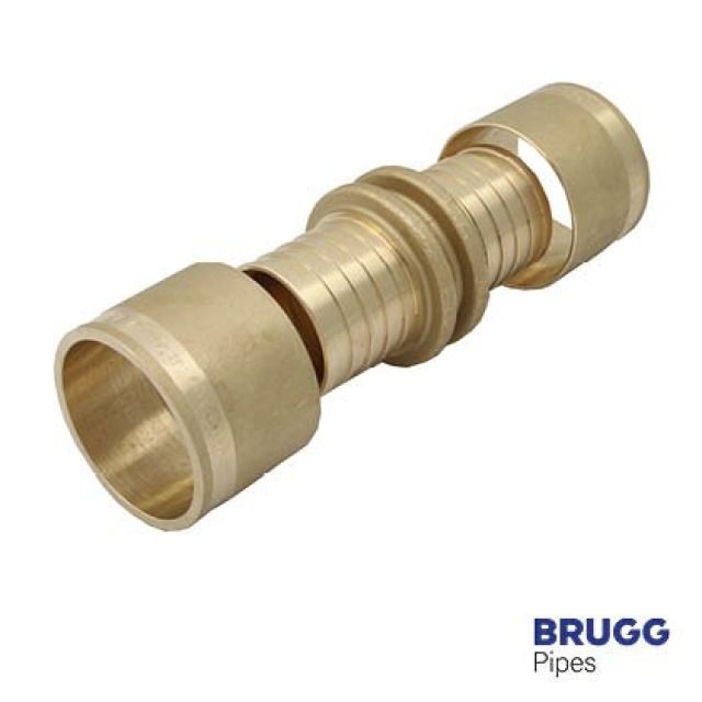 BRUGG Pipes Pressverbindung
Kupplung egal Heizung
40x3.7